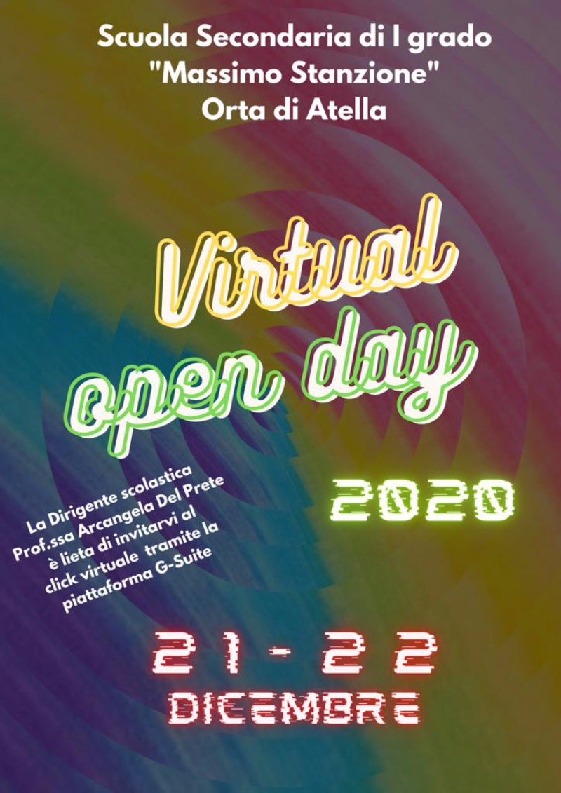***Incontro Open Day Scuola Primaria in videoconferenza G-Meet***